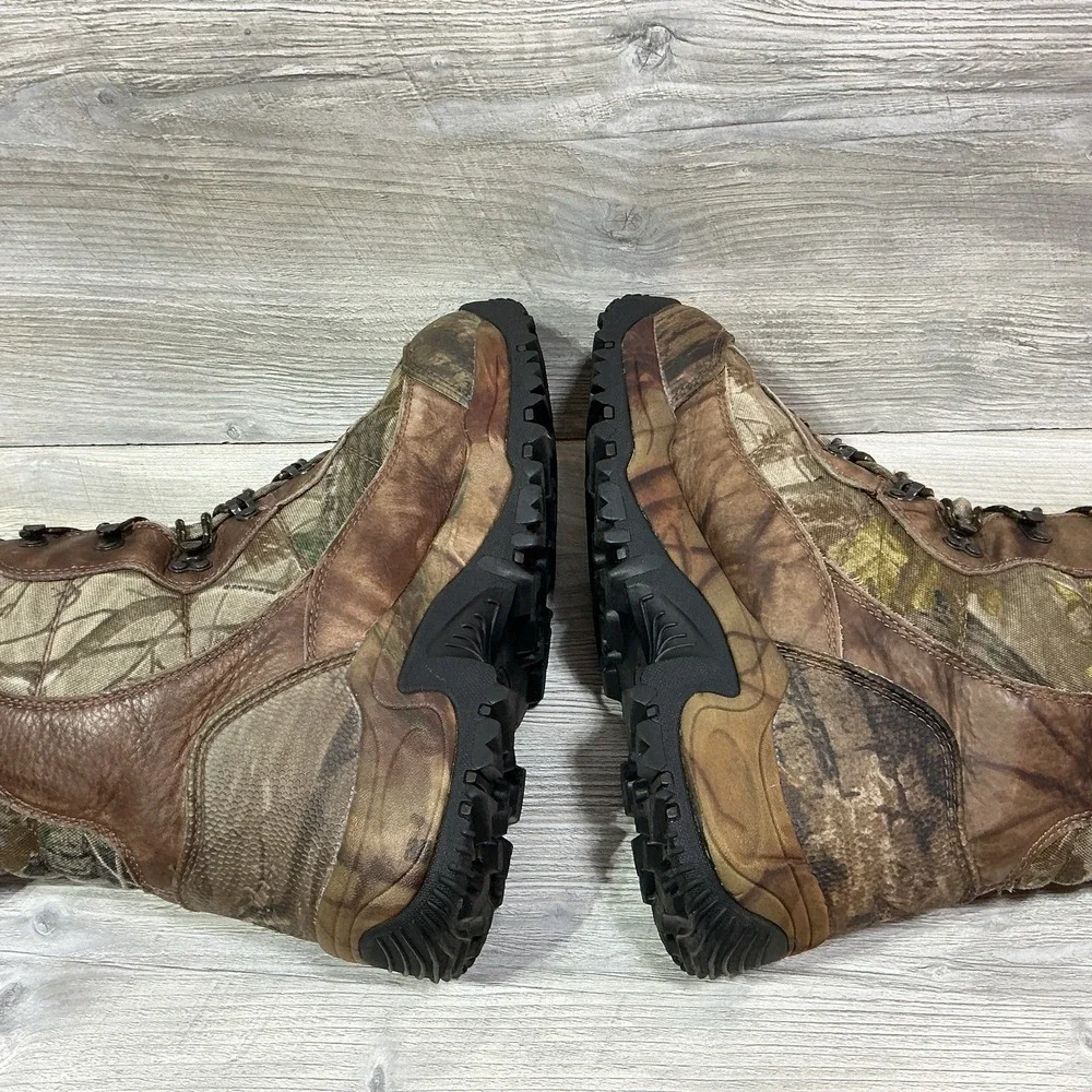 Cabela's Inferno Insulated Hunting Boots Men's 14D Brown TrueTimber Dry Plus